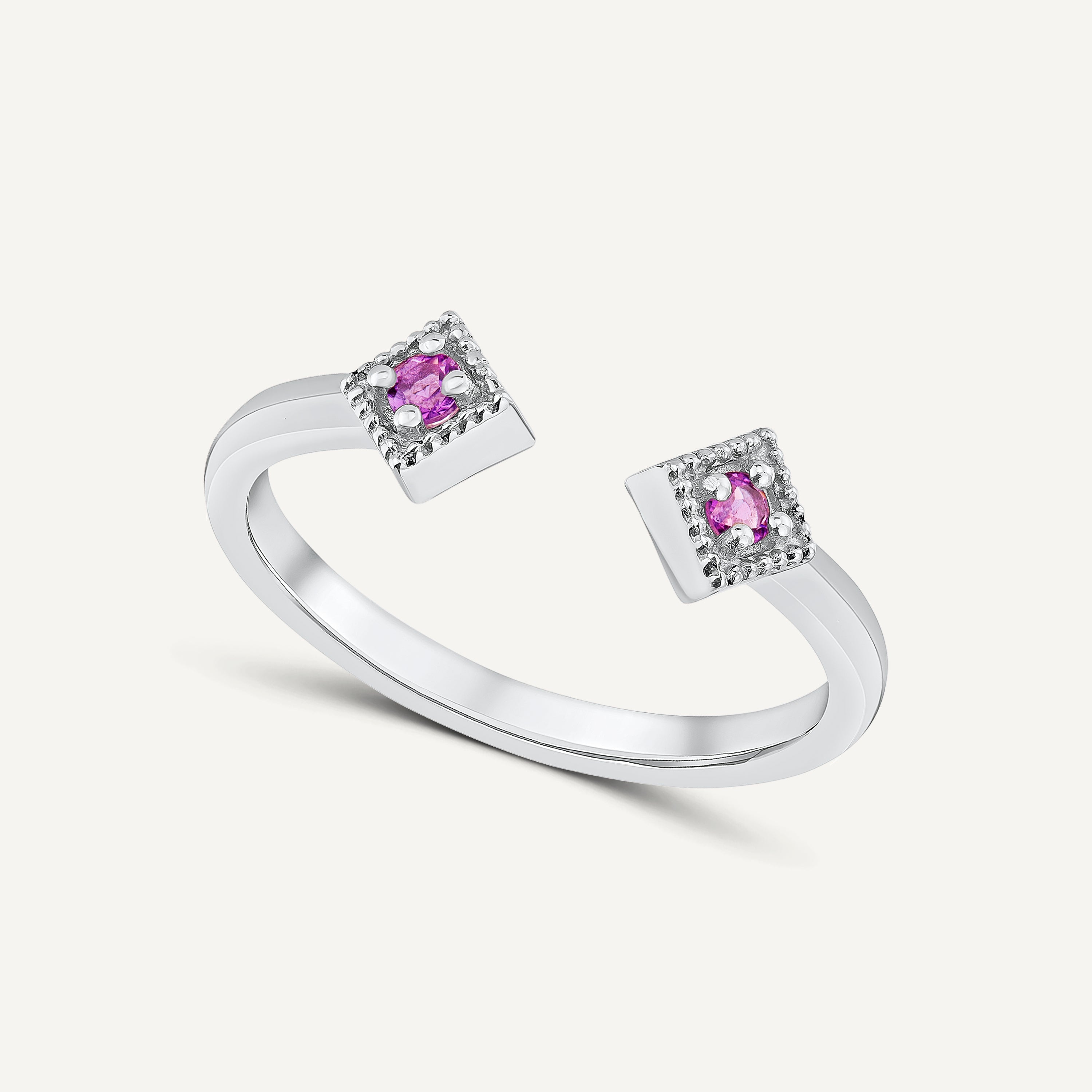 Selina Ring - white gold