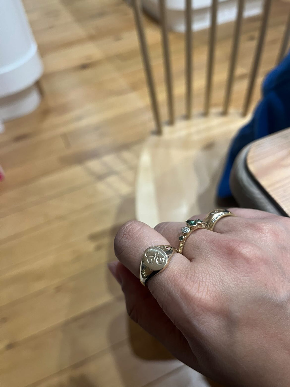 Large Oval Signet ring