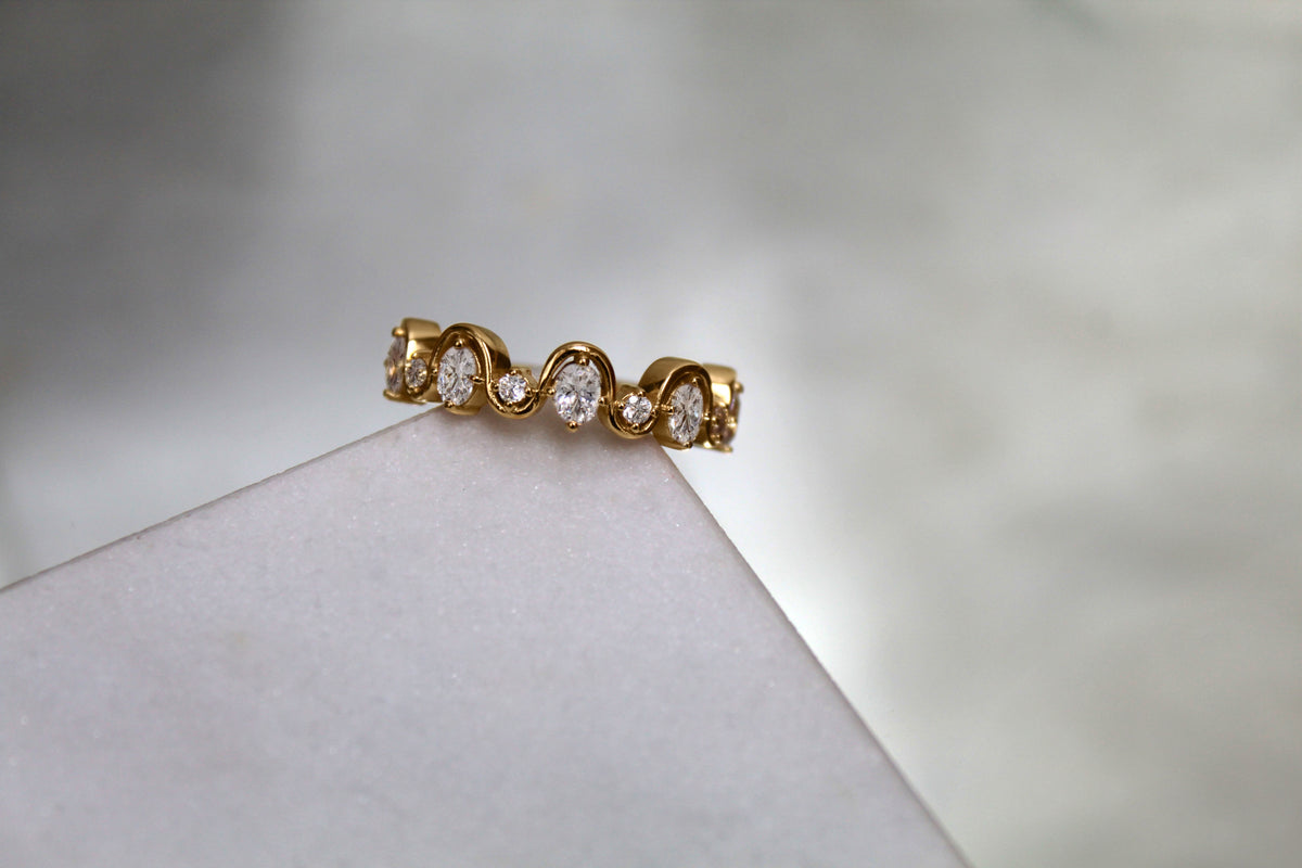Isla Eternity ring - Gold