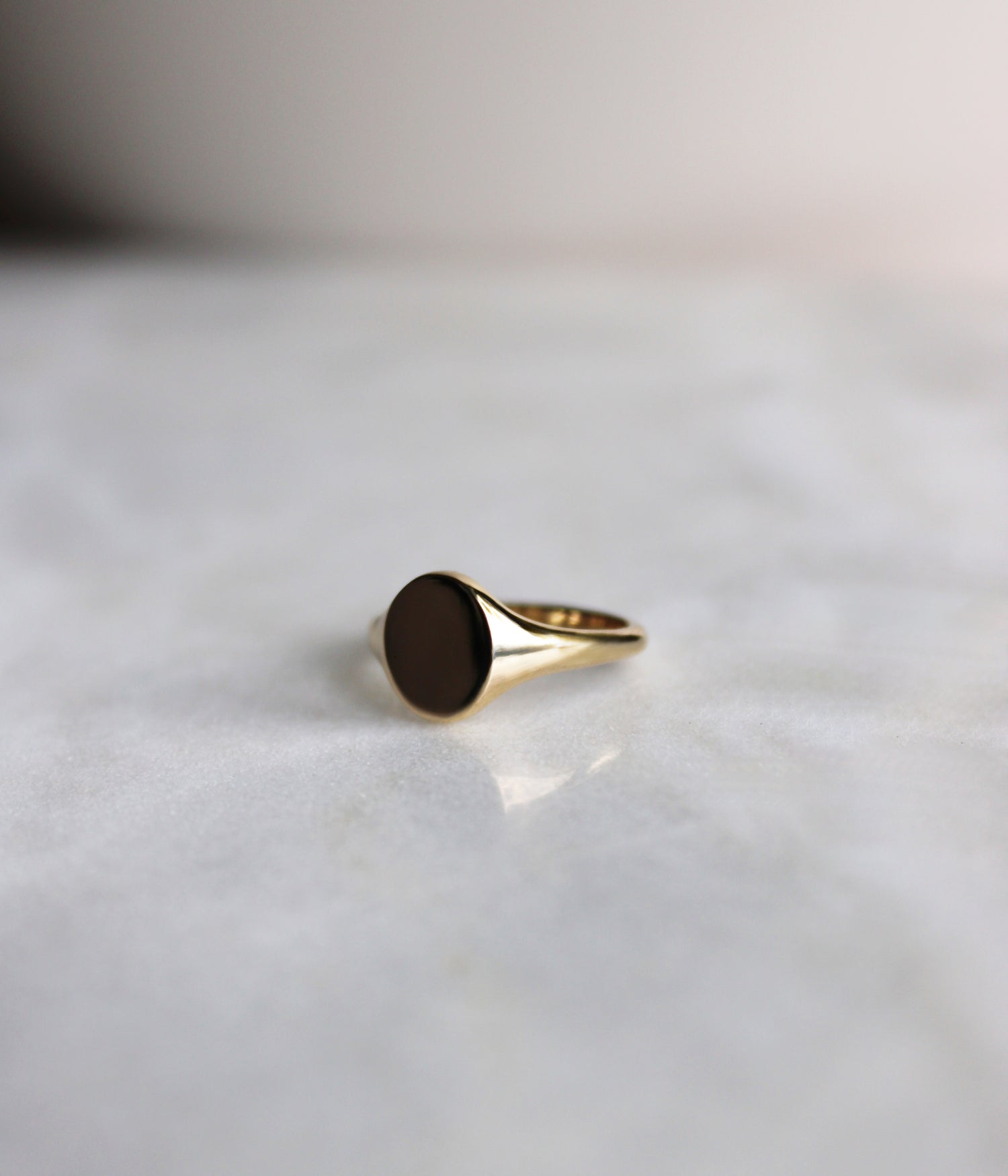 Oval Signet ring