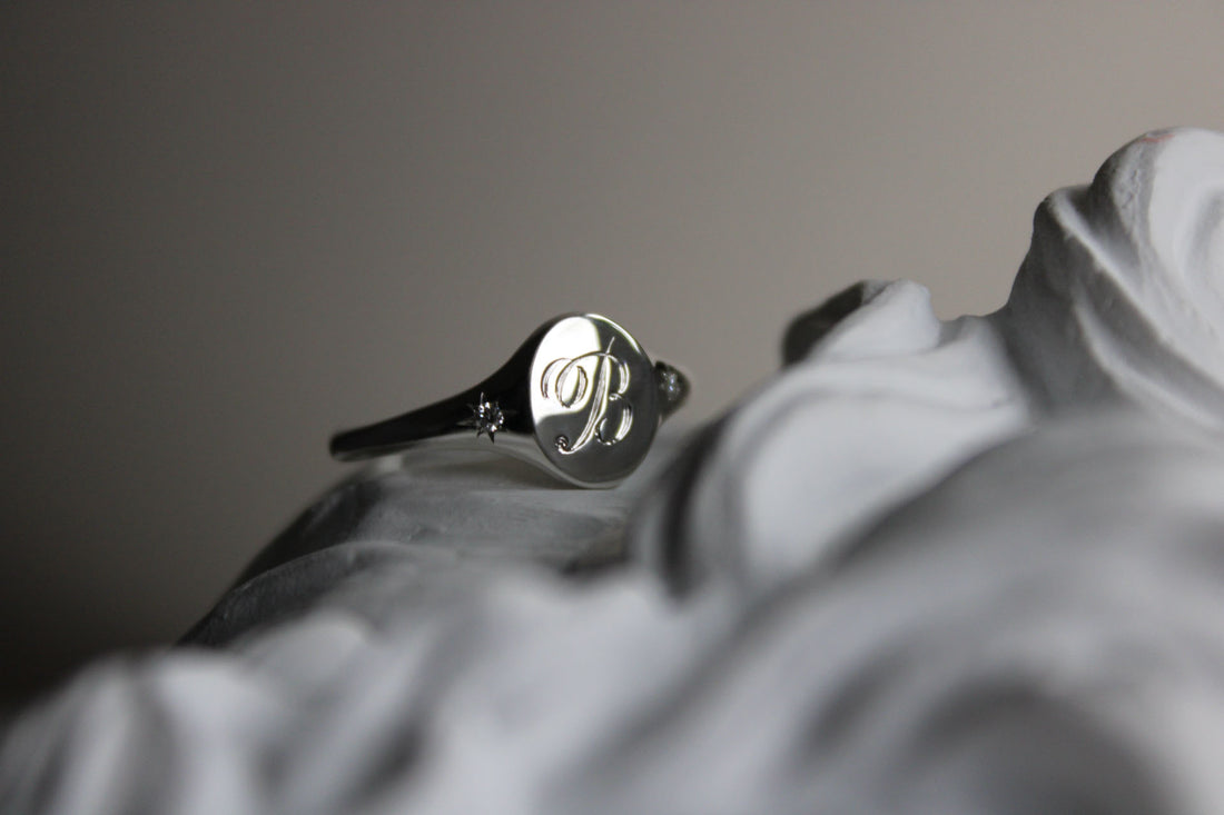 Silver Oval Signet