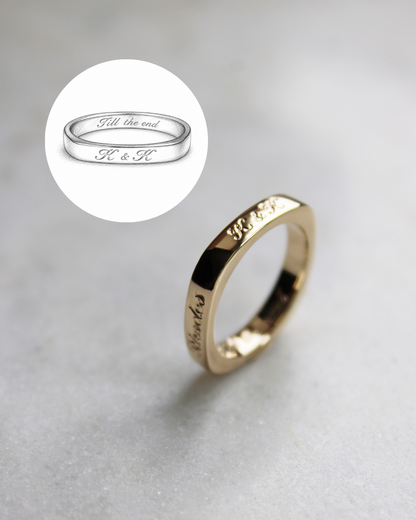 Custom spinner ring